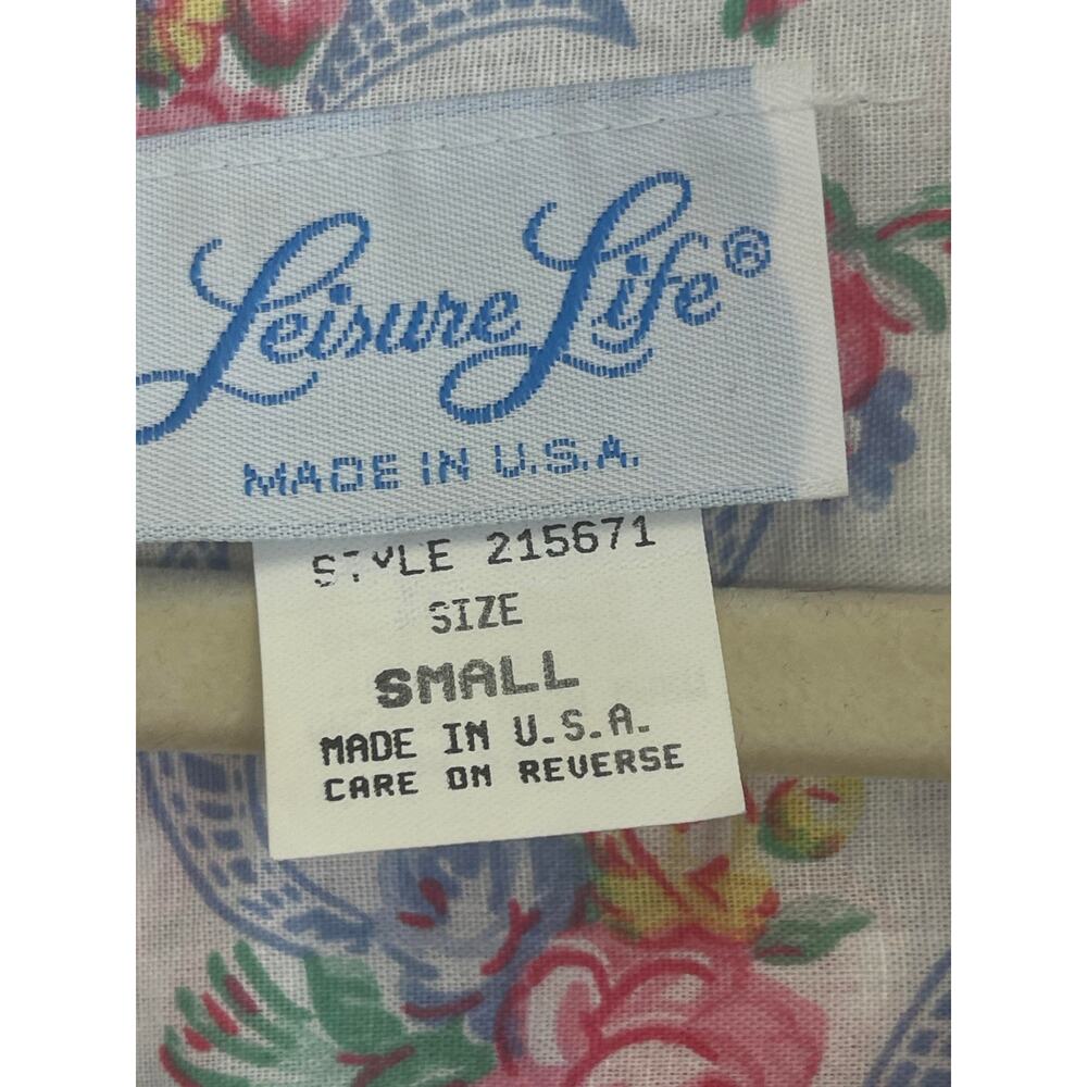 Leisure Life Women Multicolor Floral Maxi Dress Gown Size Small - Picture 3 of 5
